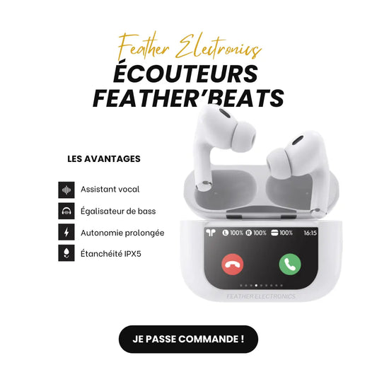 Écouteurs Feather'Beats Ma boutique