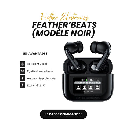 Écouteurs Feather'Beats Ma boutique