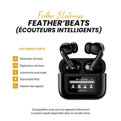 Écouteurs Feather'Beats Ma boutique